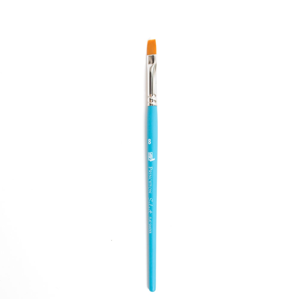 Princeton, Brush, Art & School, Select, Synthetic, Short Handle, Shader, 8, 146058